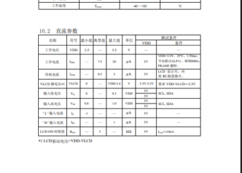液晶显示驱动 IC 省电液晶显示驱动液晶显示控制电路 VKL092Q