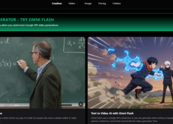 做了个网页版 AI 视频生成器 Omni Flash，想听听大家意见