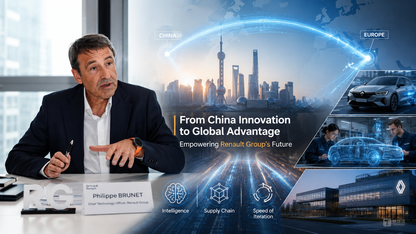 Renault Group CTO and ACDC General Manager Philippe Brunet