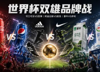 世界杯双雄品牌战，可口vs百事、阿迪vs耐克、蒙牛vs伊利