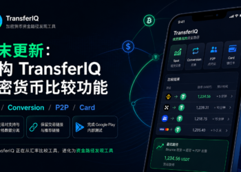 这个周末，我重新整理了 TransferIQ 的加密货币比较功能，并完成了 Google Play 内部测试