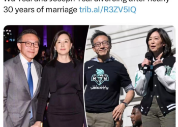 外媒称阿里巴巴集团主席蔡崇信官宣离婚