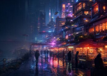 做了一个 Nivalis Nights 的赛博城市生活指南站