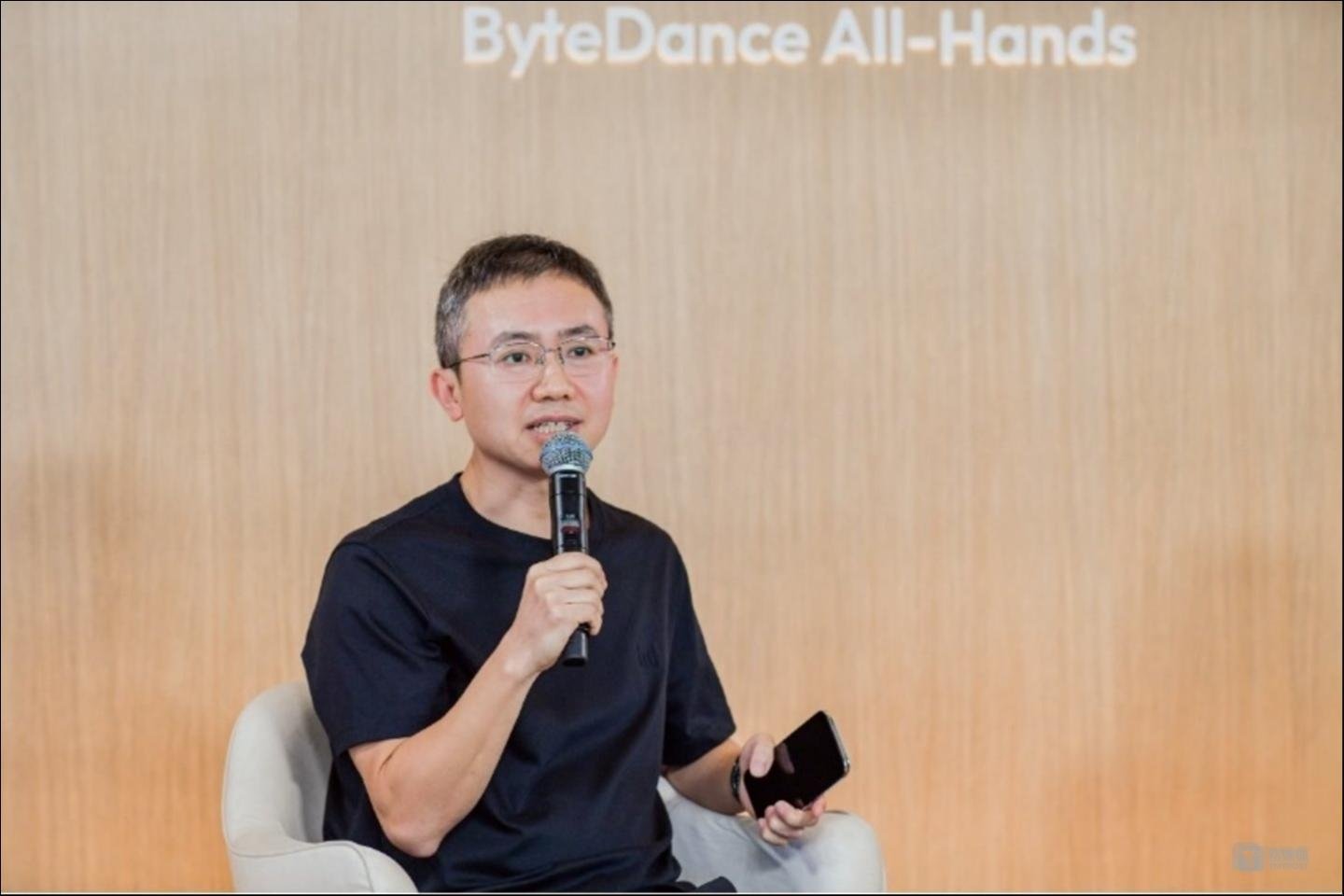 字节跳动CEO梁汝波，图片来源：字节跳动官方