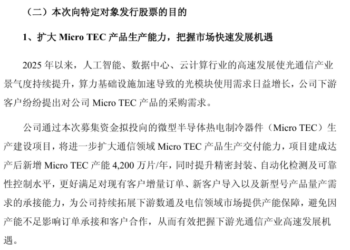消费电子基本盘承压，富信科技2.7亿定增加码MicroTEC